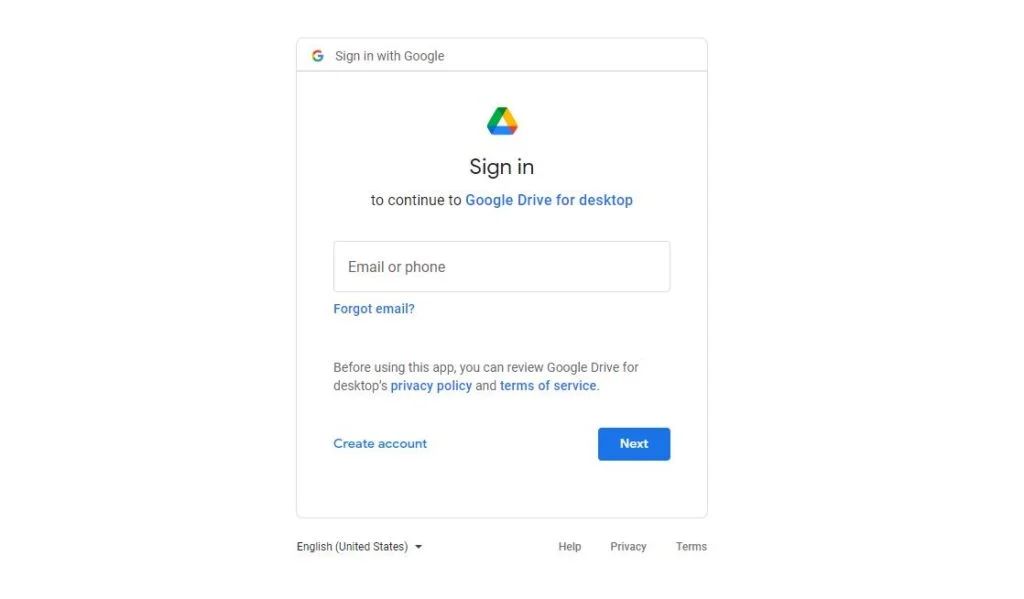 Automatic Data Backup with Google Drive - Easy and Safe 3 login-google