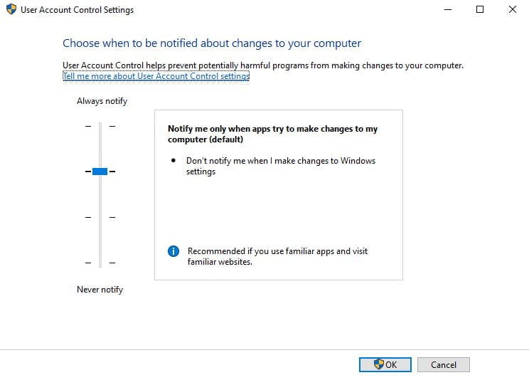 UABest Windows Computer Security Tipsws 2 UAC membantu keamanan komputer
