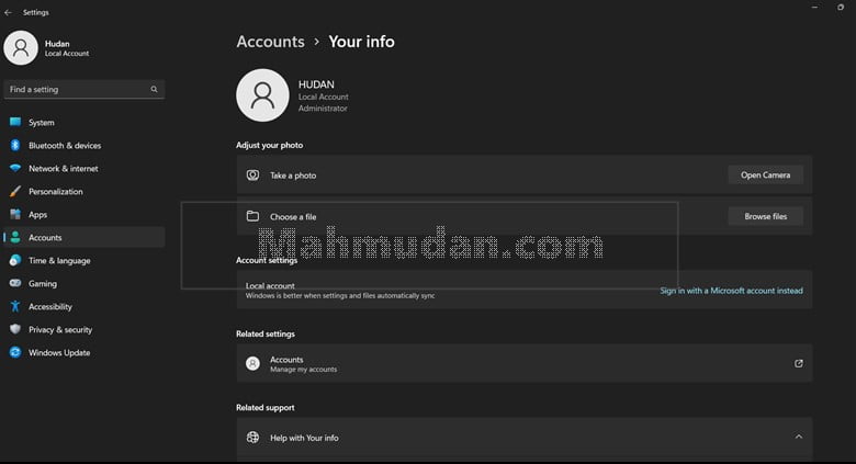 mengganti nama pengguna