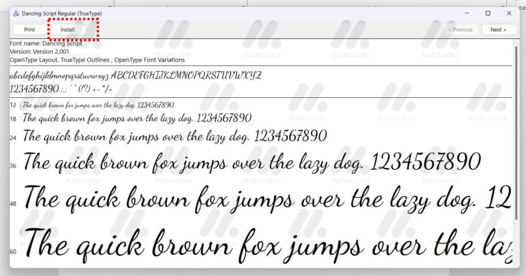 How to Add Handwritten Fonts in Word6 LanEasy Steps install font tulisan tangan