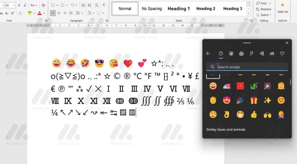Shortcut Menjalankan Fitur Baru di Windows 11 2 fitur baru di Windows-11-1-Keyboard Emoji