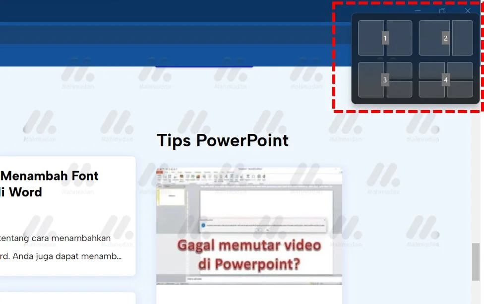 Shortcut Menjalankan Fitur Baru di Windows 11 3 fitur baru Windows-11-2-snap