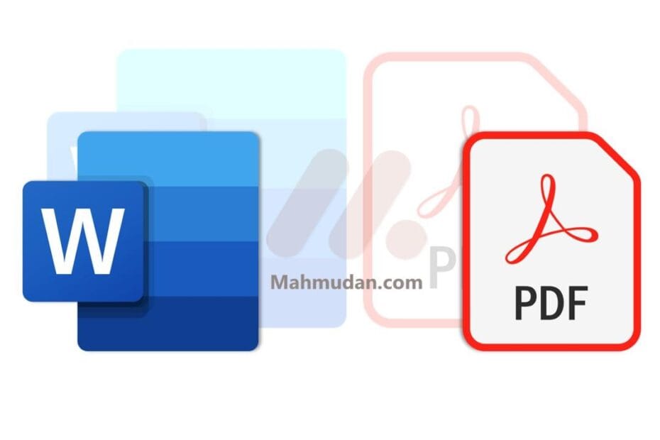 Ubah word ke pdf di Windows