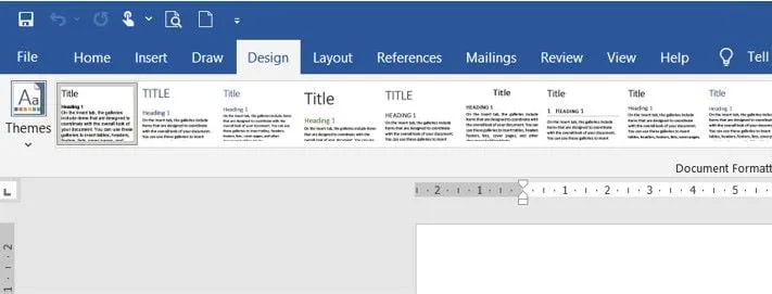 Watermark Document Word - How to Create and Delete Them 2 tab Design di Word