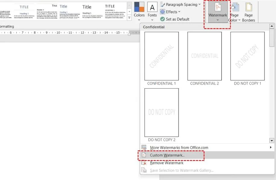 Watermark Document Wordnt How to Create and Delete Thempusnya 3 pilih teks watermark dokumen word