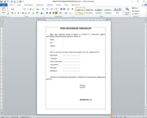 belajar-mengetik-surat-di-word