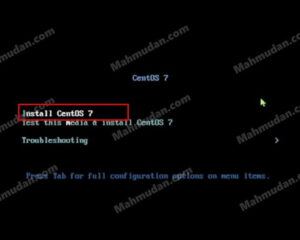 install centos 7